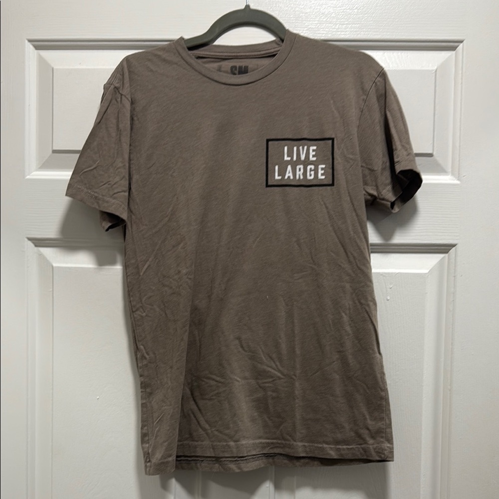 Women's Brown Short Sleeve Tee